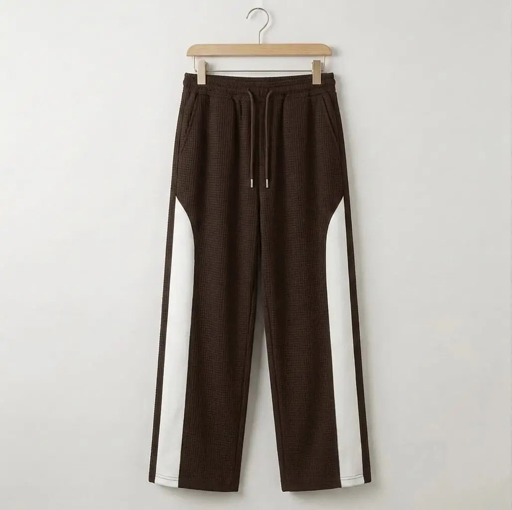 Men's Polyester Fleece Plain Trouser