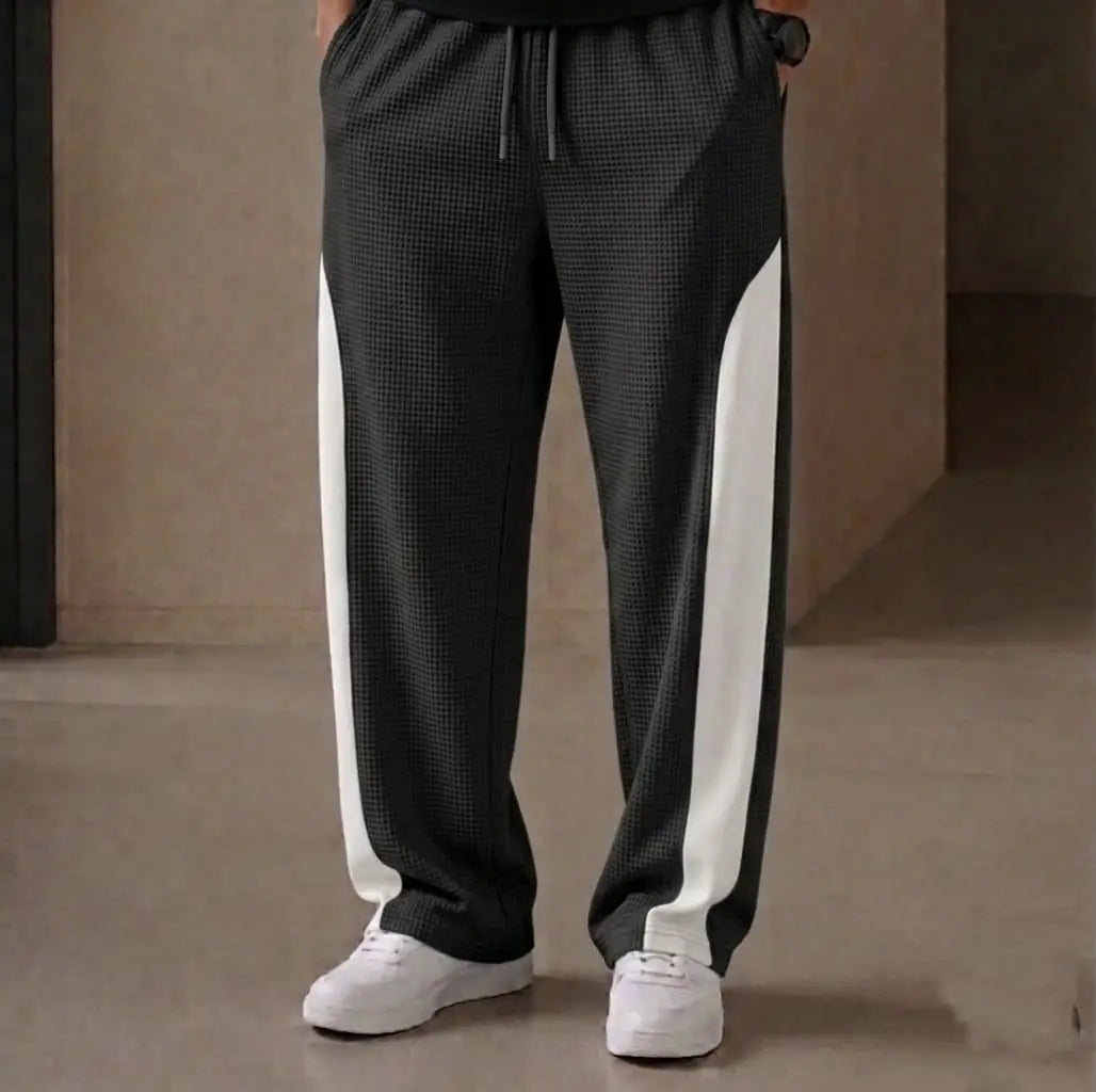 Men's Polyester Fleece Plain Trouser