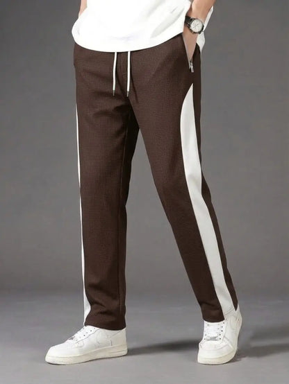 Men's Polyester Fleece Plain Trouser