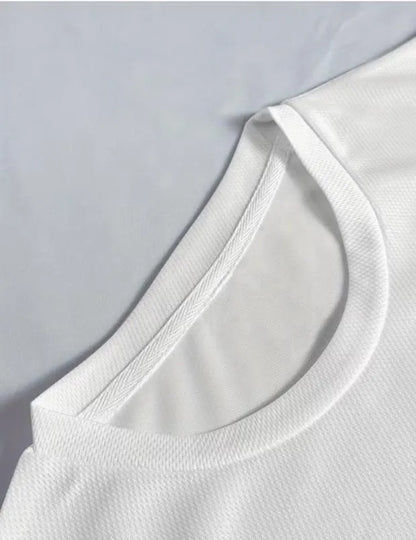 Men's Beige Wings Printed Dri Fit T-Shirt