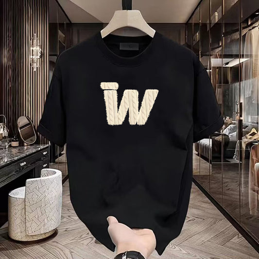 Men & Women Cotton W Graphic T-Shirt Summer Casual
